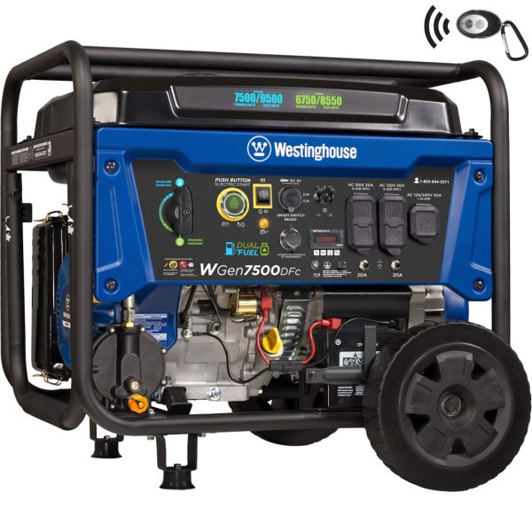 WGen7500DFc – Dual Fuel with CO Sensor