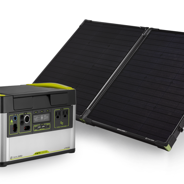 Yeti 1000 Core + Boulder 100 BC Solar Generator