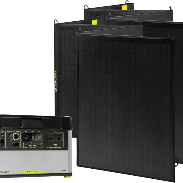 Yeti 1500X + (2) Nomad 200 Solar Generator