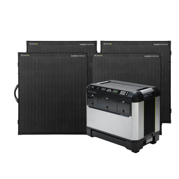 Yeti PRO 4000 + (4) Ranger 300 BC Solar Generator