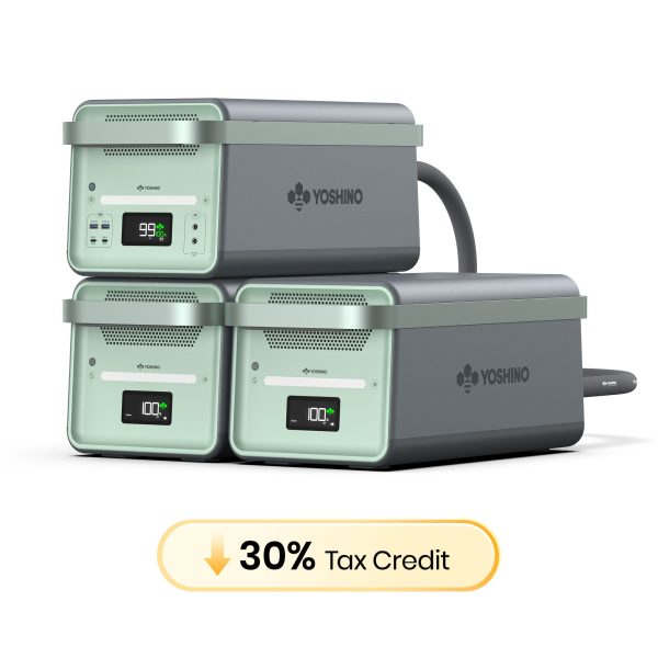 Yoshino B4000+2*EXB1 Expansion Battery Kit – 4000W/7735Wh